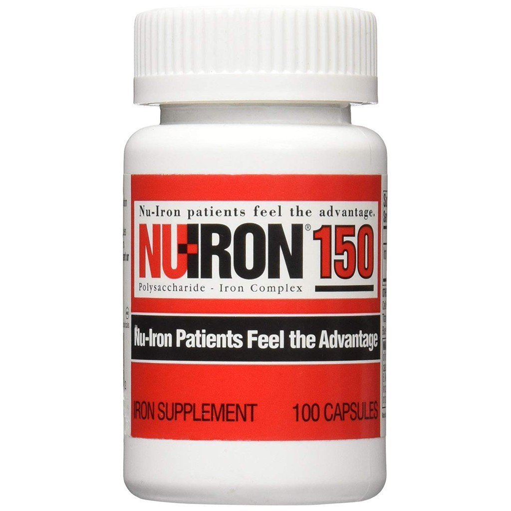 Nu-Iron 150mg s, Iron Complex 100 แคปซูล I6J0