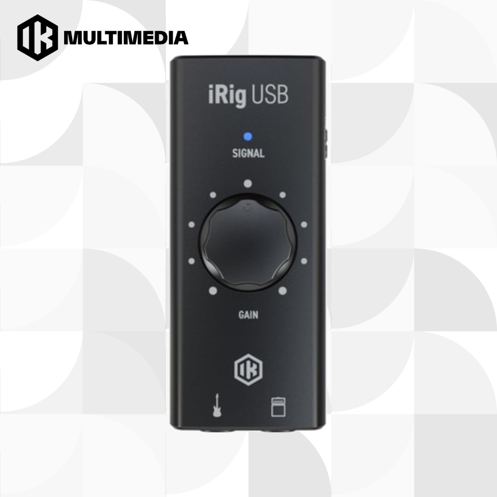 IK Multimedia iRig USB Guitar/Bass Audio Interface อินเทอร์เฟซเสียงกีตาร์/เบส【ส่งตรงจากญี่ปุ่น】