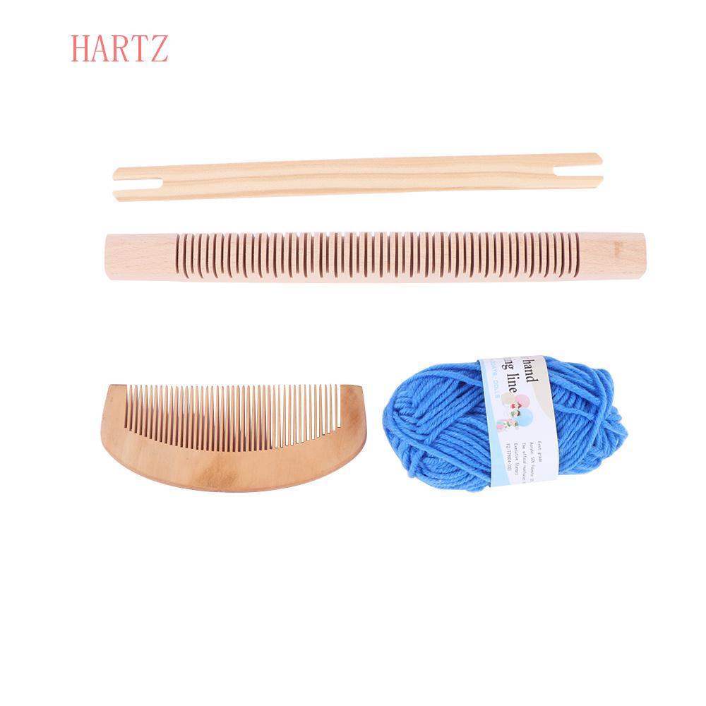 ถัก HARTZ|ไม้แบบดั้งเดิมสําหรับเด็กเด็กผู้หญิงในครัวเรือน ทําเอง หัตถกรรมถักของเล่น