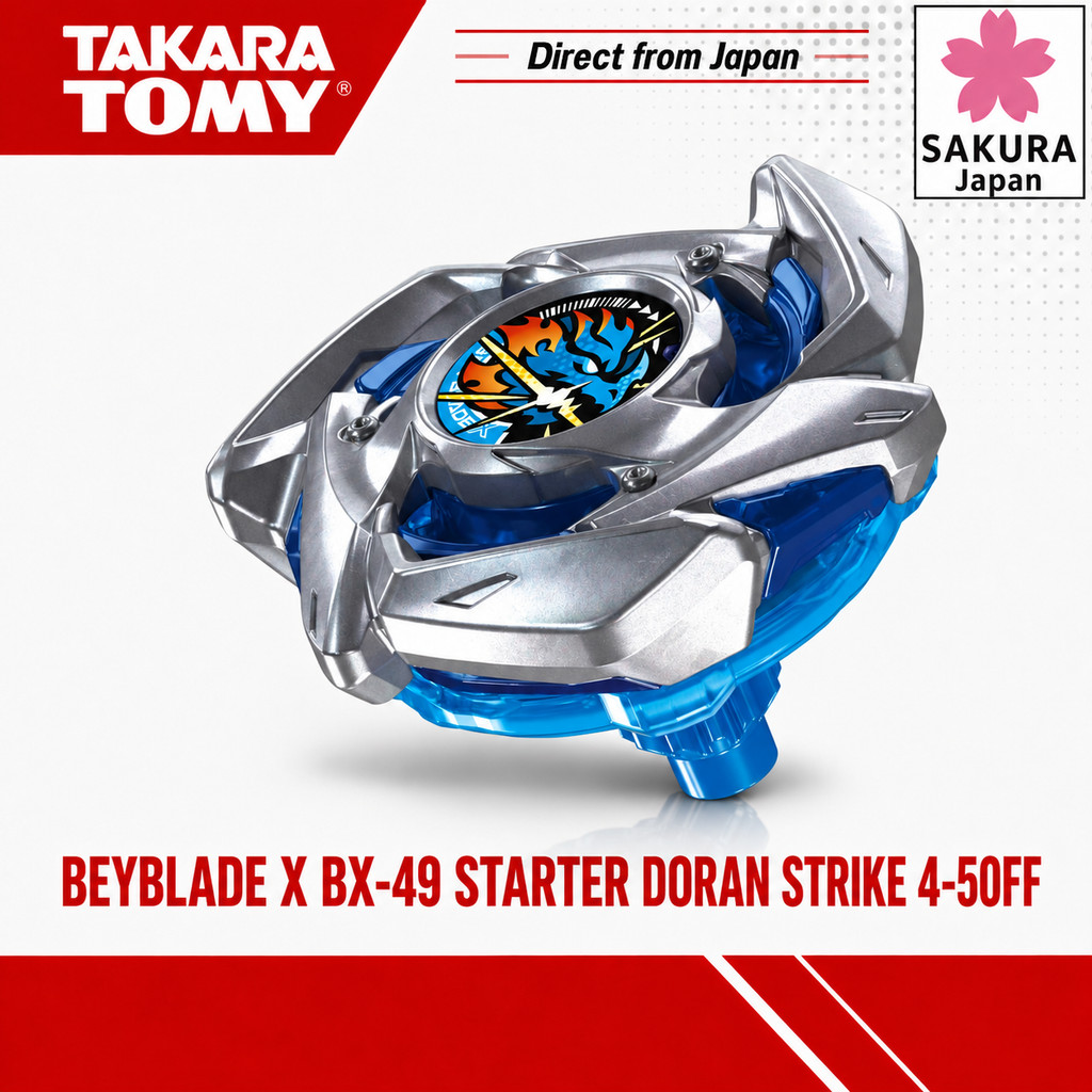 TAKARA TOMY BEYBLADE X BX-49 Starter Doran Strike 4-50FF