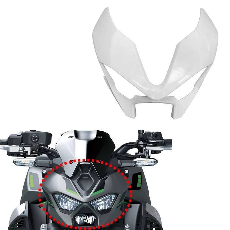สําหรับ Kawasaki Z900 Z900SE 2025 2026 Z 900 Fron แผงไฟหน้าฝาครอบป้องกันไฟหน้าชิ้นส่วนภายในหัวไฟบน F