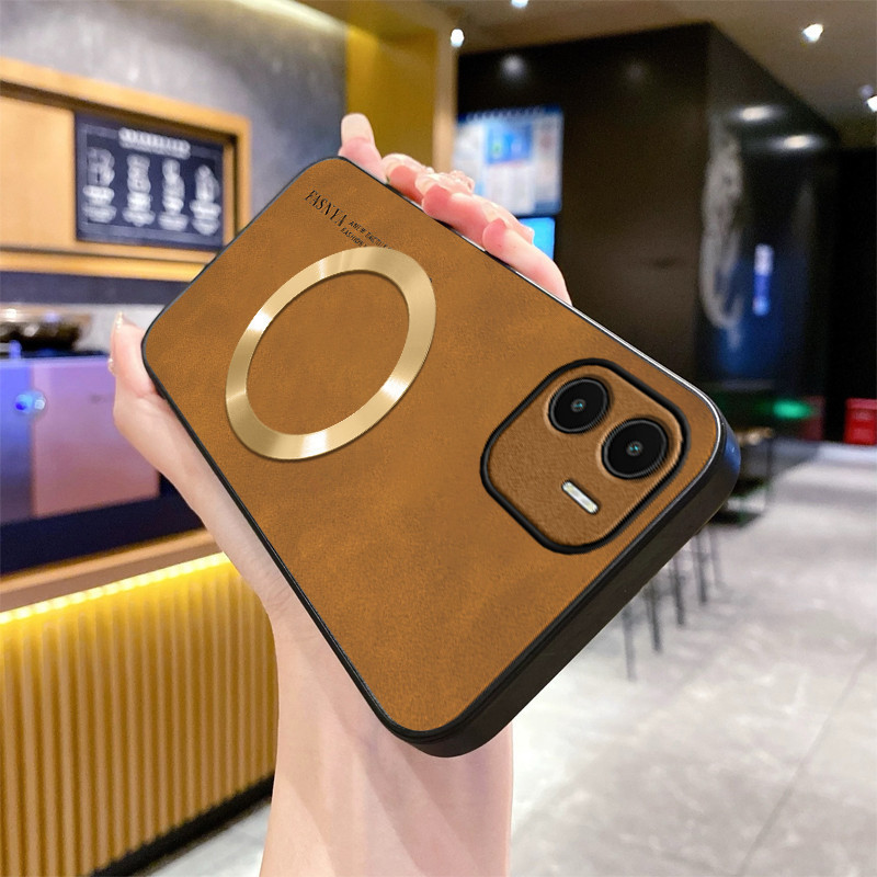 ปลอก Redmi A1 Redmi A2 PLUS Redmi A1 PLUS เคสโทรศัพท์ขอบนุ่ม anti slip แหวนดูดแม่เหล็กสําหรับฝาครอบด
