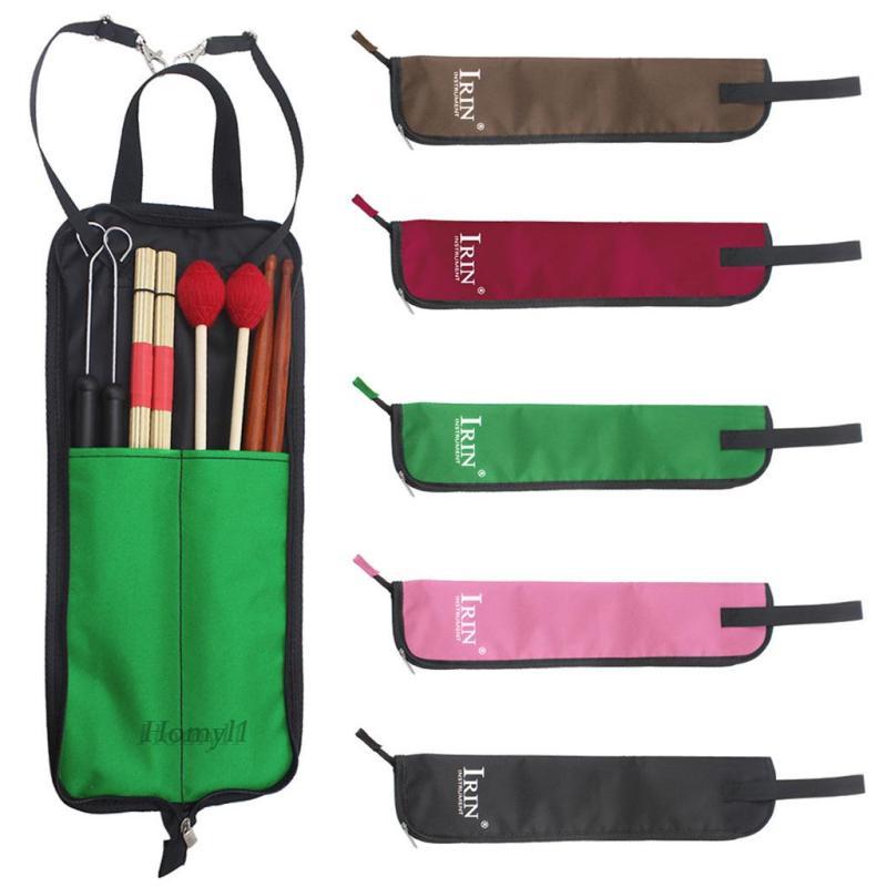 [Homyl1] Jazz Drum Sticks Bag Drumstick Case Mallet Holder for Instrument Accessories