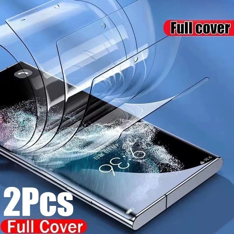 2 ชิ้น Anti Spy ความเป็นส่วนตัว Anti Blue Light Hydrogel ฟิล์ม HD ฟิล์มนุ่มสําหรับ Oukitel G1 P1 WP2