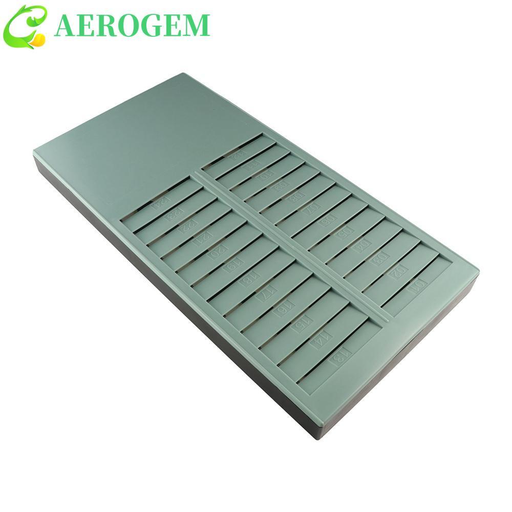 AEROGEM ชั้นวางบัตรบอกเวลา, ที่วางจัดบัตรบอกเวลาพลาสติกรูแขวน, พนักงานรับเวลานาฬิกาเวลา|แถวคู่ 24 ช่องติดผนังพนักงานเครื่องบันทึกพนักงานพนักงานพนักงาน