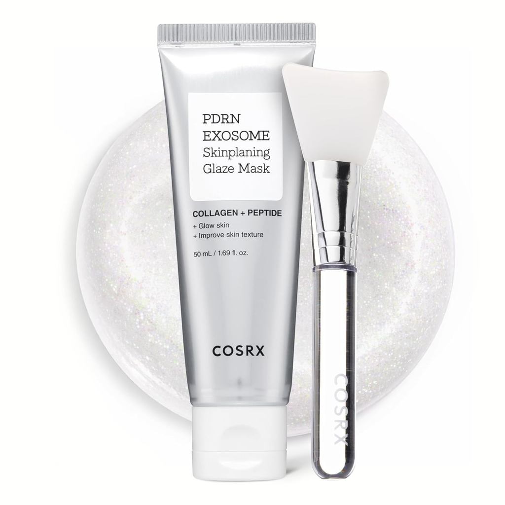 ใหม่ COSRXPDRNEXOSOMEGlazeWrappingMask withSALMONDNDRN,+123%Hydration, InstantGlow,Easy-OffnightMask