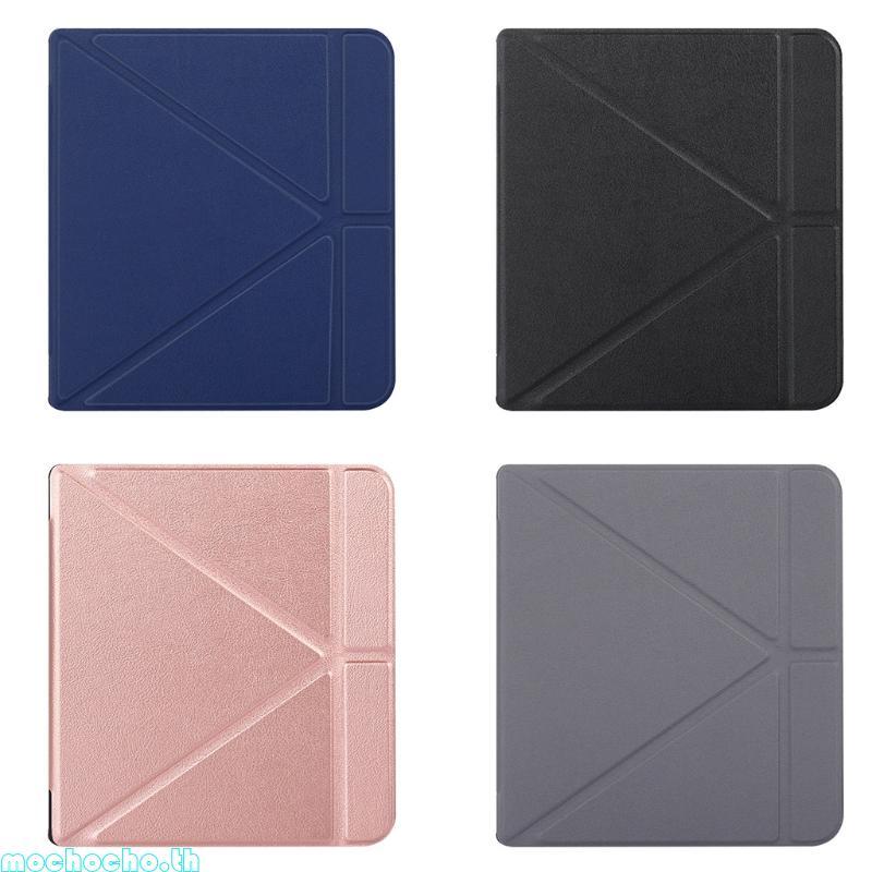 Mochocho E-Reader สําหรับ 7 นิ้ว Kobo Libra สําหรับ H2O Ultra Slim กรณีสะดวก Origami ขาตั้ง Sleep Wa