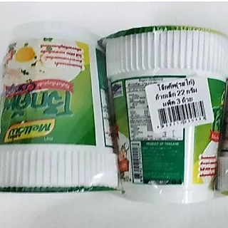โจ๊กคัพฮาลาล รสไก่ตราเมลโลว 1โหล[12 ถ้วย]KASMA -ถ้วยเล็ก