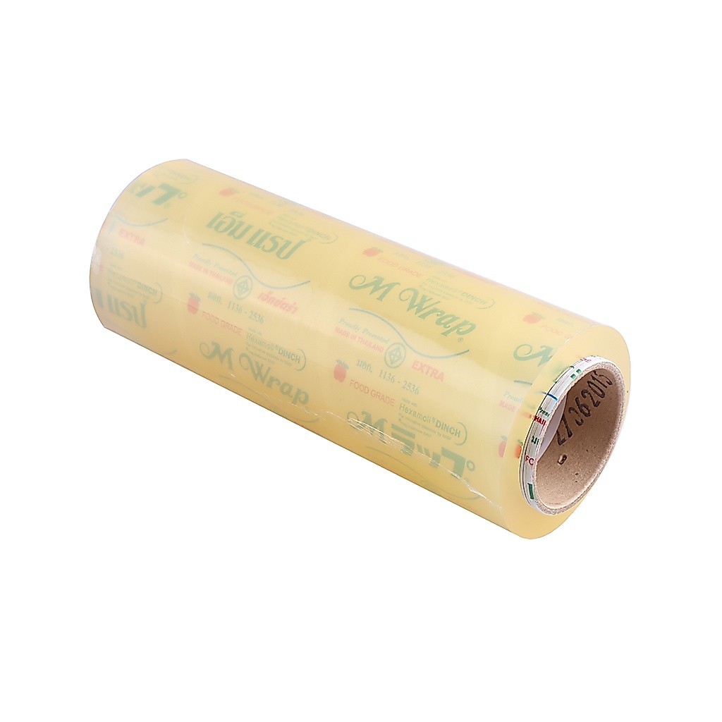 M-wrap ฟิล์มยืดถนอมอาหาร 30 ซม. ยาว 600 ม. หนา 9 ไมครอน รูปที่ 2
