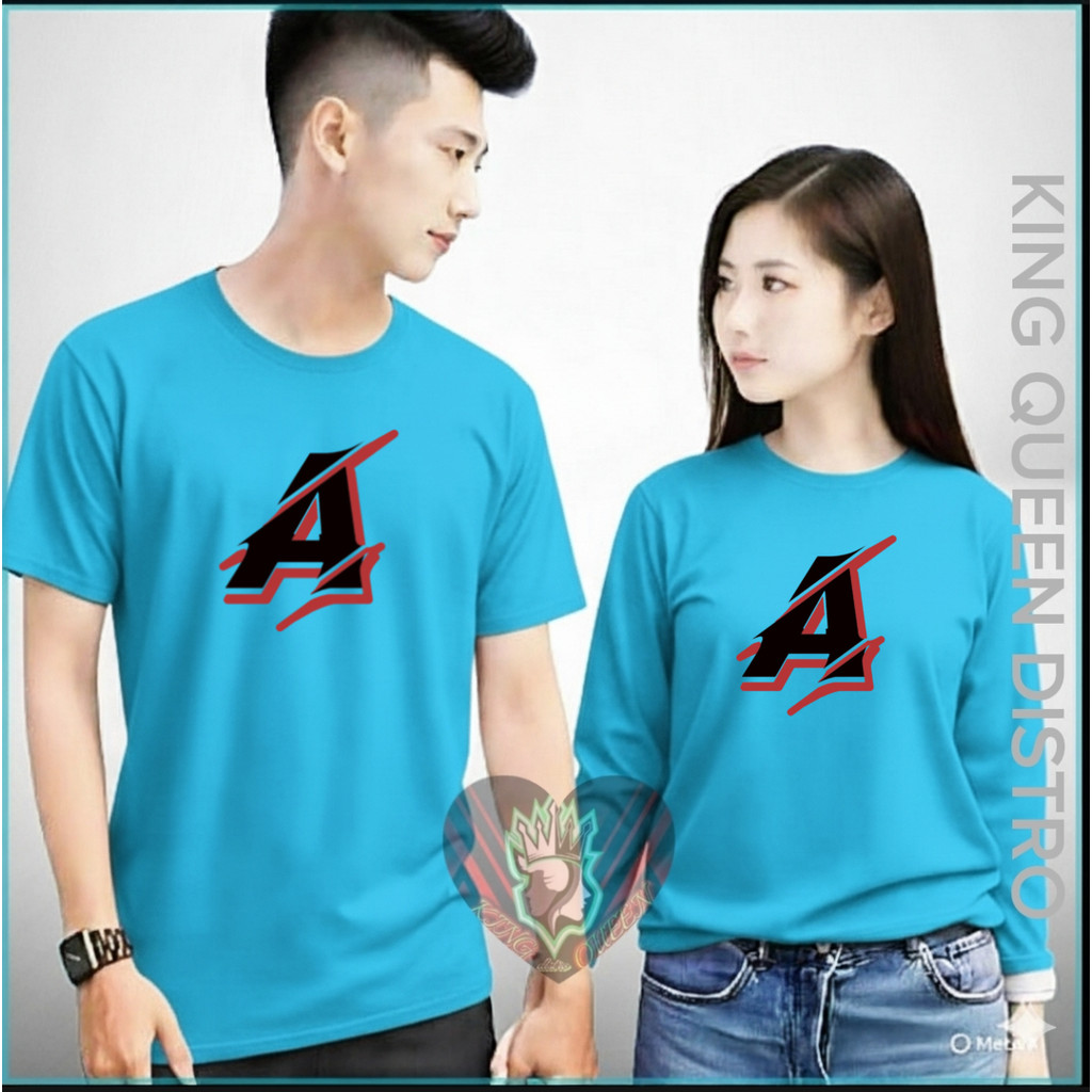 (ราคา 1 เสื้อยืด) SIZE M-XXL AA COUPLE เสื้อยืดผู้ชายและผู้หญิง DISTRO CLOTHES SOFT MATERIAL