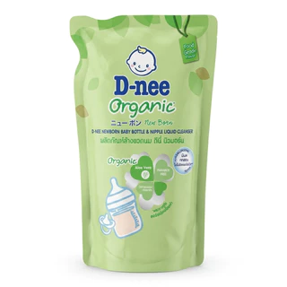 น้ำยาล้างขวดนม D-nee ดีนี่ ออร์แกนิค ถุงเติมและขวด 550-1150ml ผลิตภัณฑ์ล้างขวดนมและจุกนม อ่อนโยน ปลอดภัยสำหรับทารก