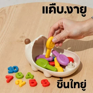 ตัวต่อเม่นน้อย สมาธิ ประสานมือและตา ของเล่นการศึกษาในช่วงต้น ของเล่นเสริมพัฒนาการ