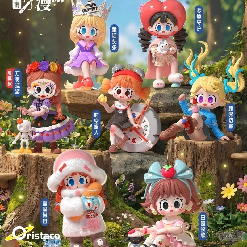 Milay Milay Milay Girl Fairy Tale Roaming Guide กล่องลึกลับอินเทรนด์เล่นตุ๊กตาตกแต่งรูปตุ๊กตาของขวัญ