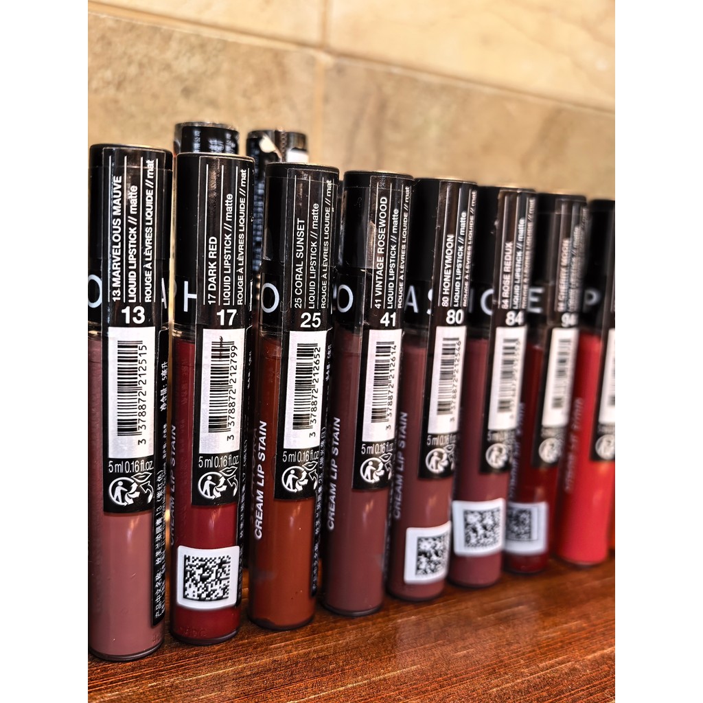 ของแท้ SEPHORA SEPHORA Dye Lipstick ลิปกลอส Matte Matte Lip Gloss ลิปกลอสลิปสติก Dye Lip Liquid ใหม่