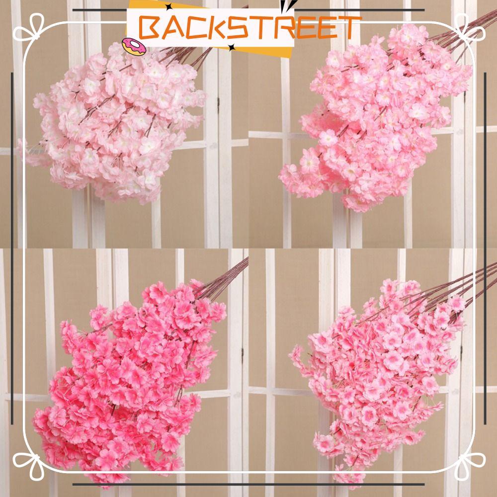 BACKSTAGE Cherry Blossom, Spring Cherry เข้ารหัส Cherry ดอกไม้ประดิษฐ์, Cherry Blossom หลายสีจําลองส