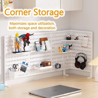 DIY Pegboard โต๊ะ Fit GooBoo/IKEA SKACIS/Cajojo เหมาะสําหรับเมนบอร์ดทั้งหมดที่มีความหนาน้อยกว่า 2 ซม.