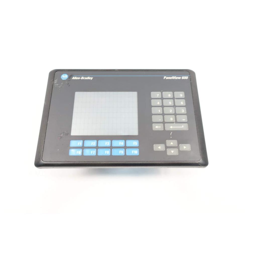 ALLEN BRADLEY 2711-B6C2 PANELVIEW 600 Standard Terminal 100-240V-AC 75VA SER B&*&-