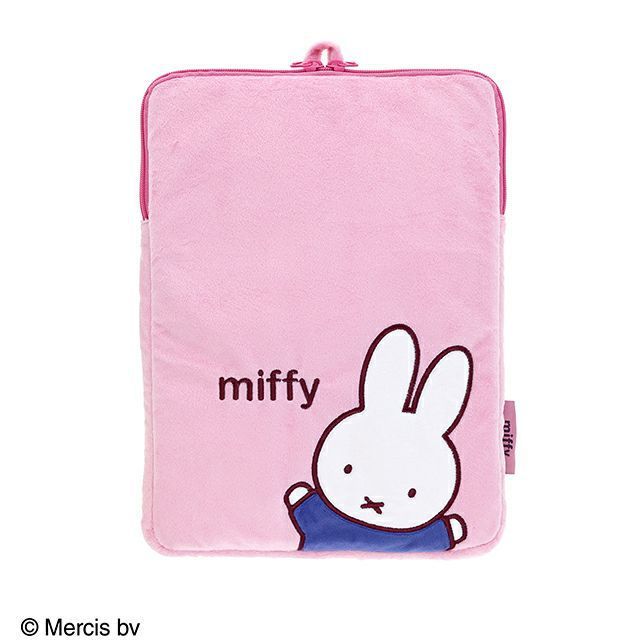Miffy Plush Soft Zipper iPad Sleeve Pouch กระเป๋าแท็บเล็ต