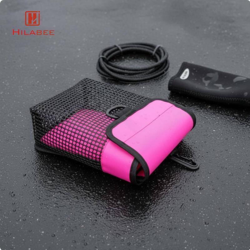 HILABEE อุปกรณ์ดําน้ํากระเป๋าตาข่าย Smb Pocket Organizer Scuba Dive เครื่องมือกระเป๋าเก็บสําหรับผู้ด