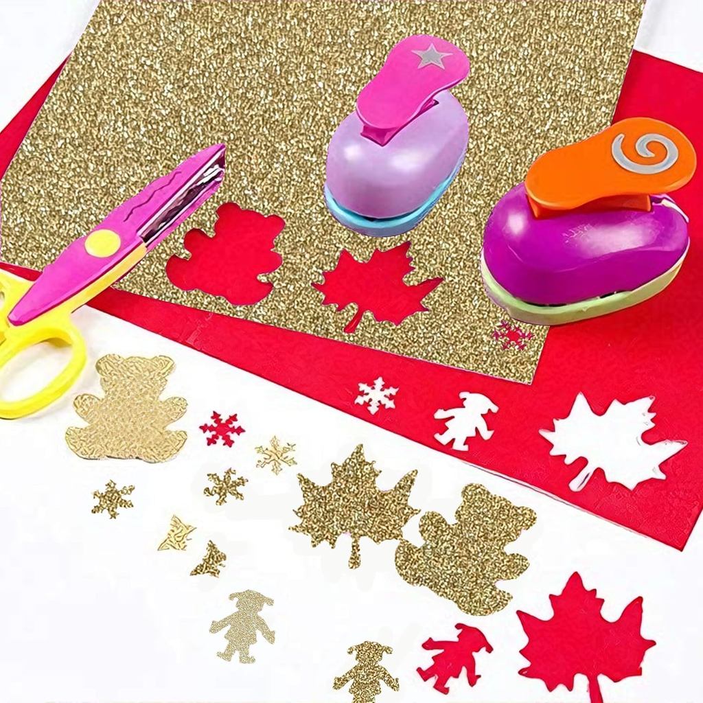 YZH Crafts Glitter Cardstock Paper, No-Shed Shimmer Glitter Papers, Cut Craft และ DIY Projects Card 