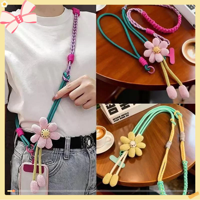 สายคล้องโทรศัพท์มือถือ ป้องกันการสูญหาย ป้องกันการกระแทก สายคล้องโทรศัพท์มือถือ ยาว 1.2m😍RYT😍