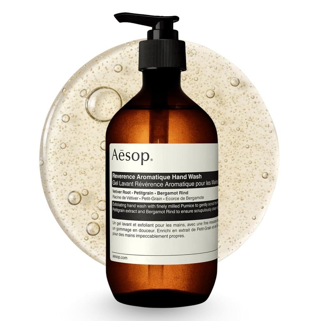 Aesop Revance Exfoliating Hand Wash, สบู่ล้างมือชนิดน้ําขัดผิวทุกวันอ่อนโยน, บันทึกของ Bergamot & Ve