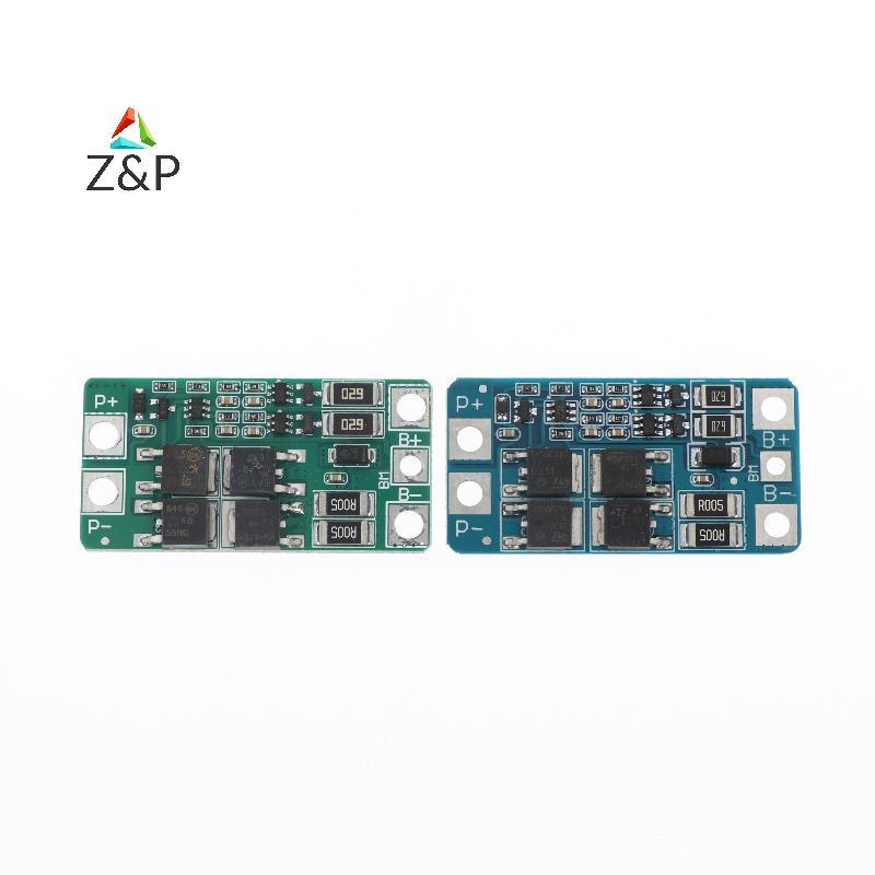 Z&P LiFePO4 2S 6.4V 7.4V แบตเตอรี่ป้องกัน BMS Board 10A Balancing สําหรับอุปกรณ์อิเล็กทรอนิกส์การประ