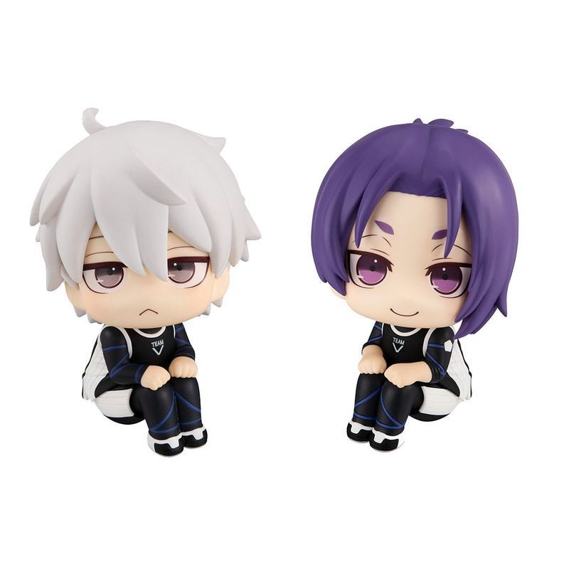 MegaHouse LOOKUP Blue Prison Sishiro Nagi & LOOKUP VER2 ฟิกเกอร์เวอร์ชั่น Q