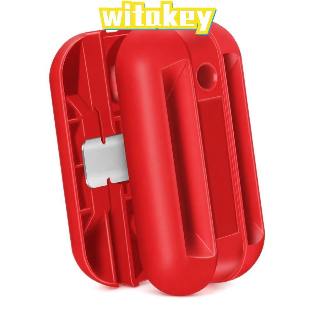 WITAKEY Edge Banding Trimmer, ใบมีดทังสเตนคาร์ไบด์สําหรับทุกทิศทาง Veneer Edge Trimmer, ทนทาน Chamfe