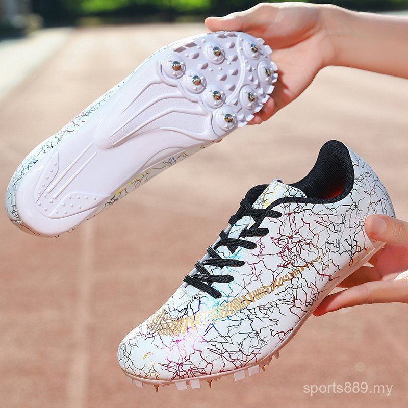 Professional Track และ Field Spikes ผู้ชายผู้หญิง Sprint High School Examination ทางกายภาพทดสอบการฝึ