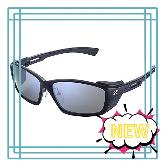 Zeque Polarized Sunglasses HOVER F-1966 Frost Gray EASE GREEN/ BLUE MIRROR