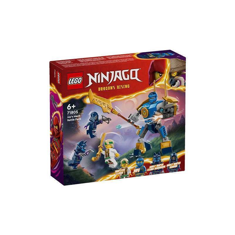 LEGO LEGO Phantom Ninja Series 71805 Jies Mecha Combat Set ของเล่นบล็อกตัวต่อเพื่อการศึกษา