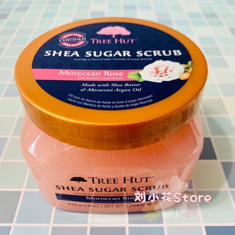 ความงาม American Tree Hut Tree Hut Natural Moroccan Rose Fragrance Body Scrub Exfoliating Chicken Sk