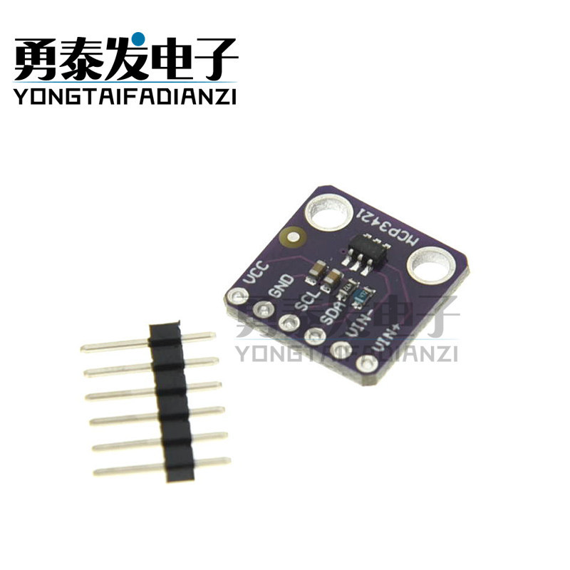 เครื่องวิเคราะห์ PICkit Series MCP3421 I2C SOT23-6 กระดานประเมินผล ADC