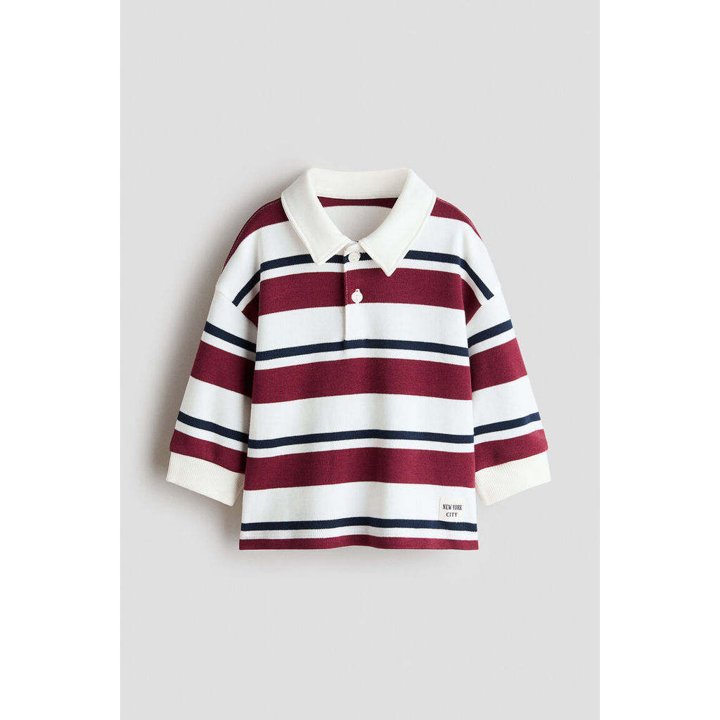 H&M(เอชแอนด์เอ็ม) เสื้อเชิ้ตรักบี้ผ้าฝ้าย เด็กทารก 1341695_2