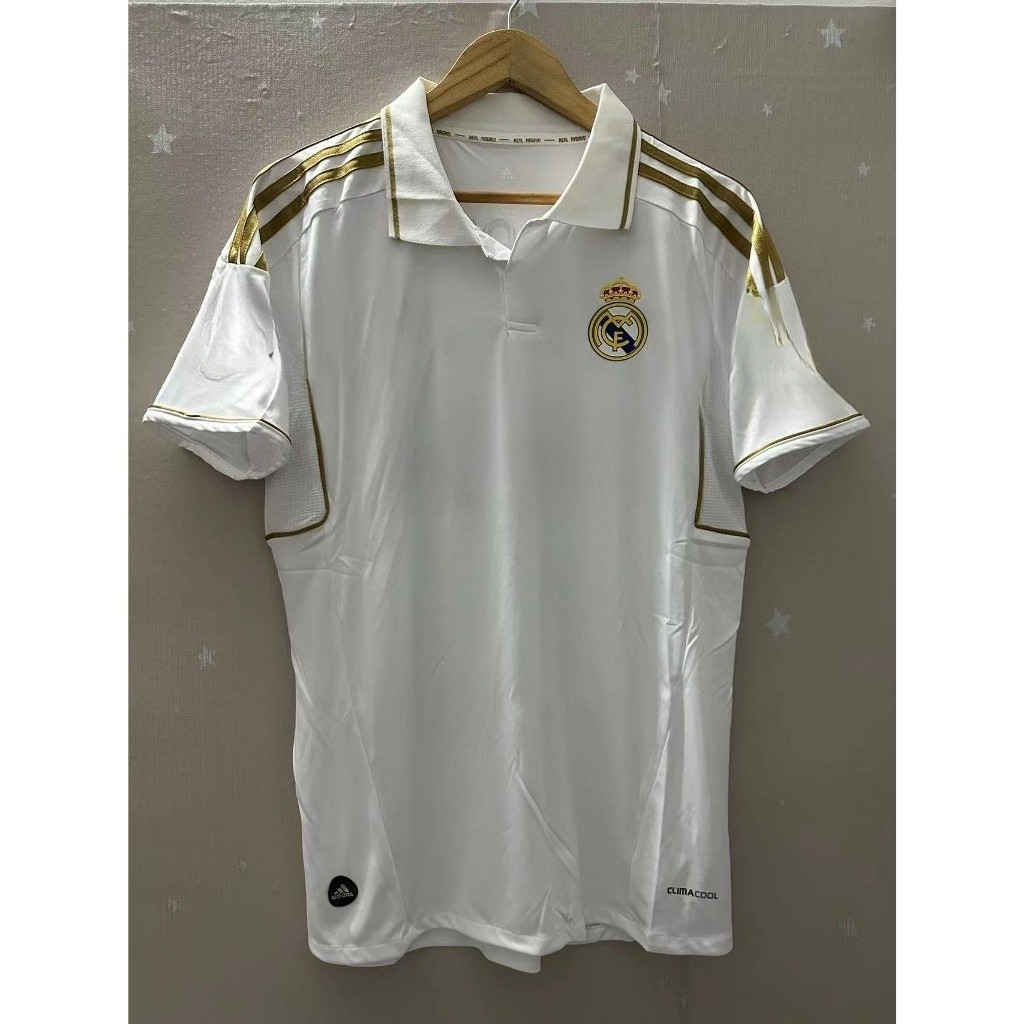 เสื้อฟุตบอล Real Madrid 11 / 12 Premium Retro - เสื้อยืดสั่งทําพิเศษ (Ronald, Ozil, Seigio Ramos, Ka