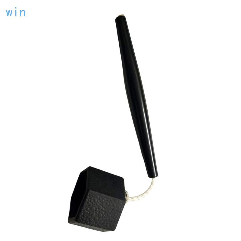 Win Pool Cue Chalk Holder Slip-in Pocket Chalk Holder สําหรับผู้เล่นสนุ๊กเกอร์และสระว่ายน้ํา