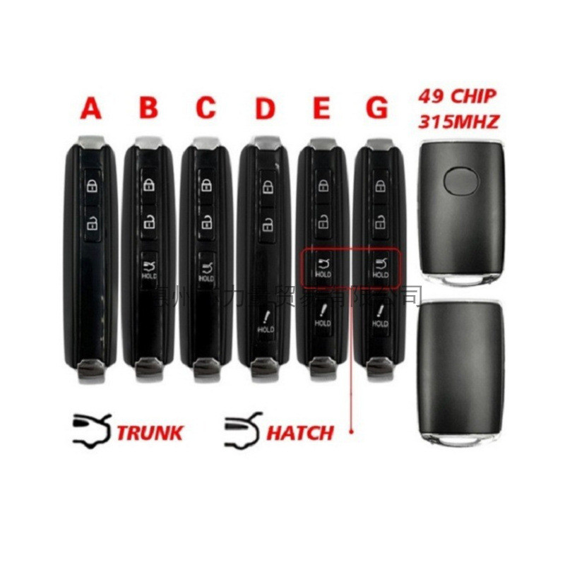 เหมาะสำหรับกุญแจแบบ 2/3/4 ปุ่มของ Mazda รุ่น TAYA-67-5DYB / WAZSKE13D03 315MHZ 49-core