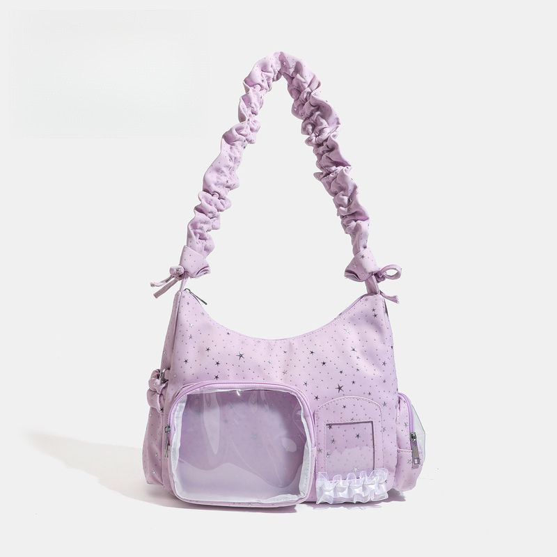 Sweet Pain Bag Messenger Bag Two-Dimensional Transparent Girl Series One-Shoulder Valley Girl