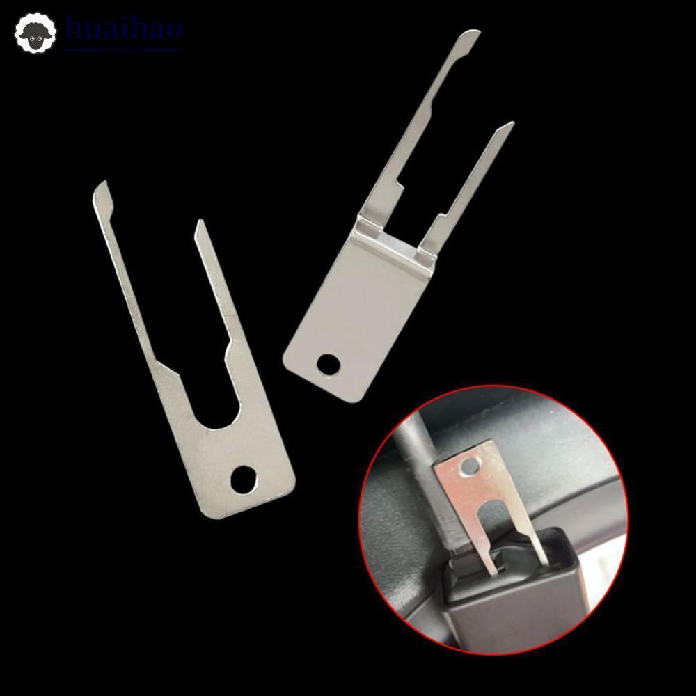 HUAIHAO รถเข็มขัดนิรภัย Key & Adjuster เครื่องมือกําจัดสําหรับ Tesla รุ่น 3 & รุ่น Y เข็มขัดนิรภัยหั