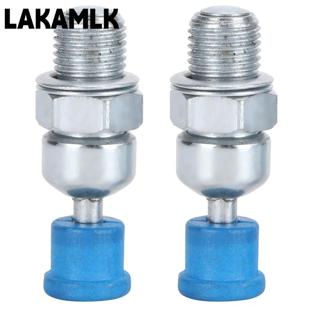 LAKAMLK 2PCS Decompression Valve, Compact Silver กระบอก Decompression Valve, เหล็กติดตั้งง่าย Decomp