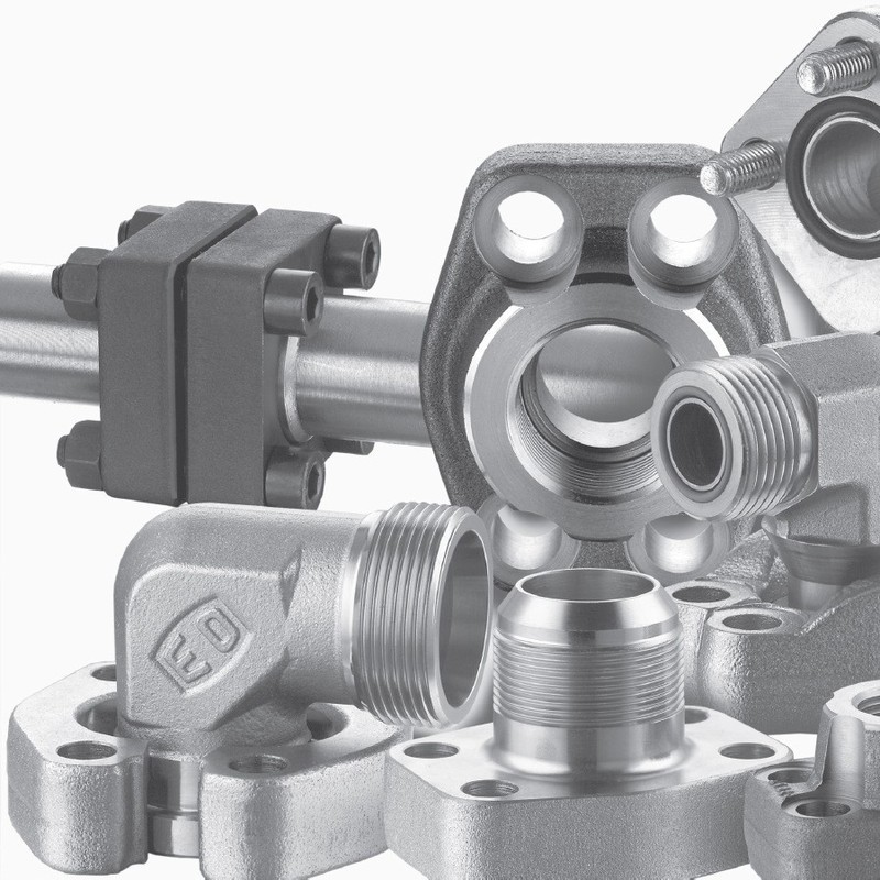 ข้อต่อไฮดรอลิกแบบหน้าแปลน Parker EO รุ่น GFS Series 3000PSI GFS32/15LCFX