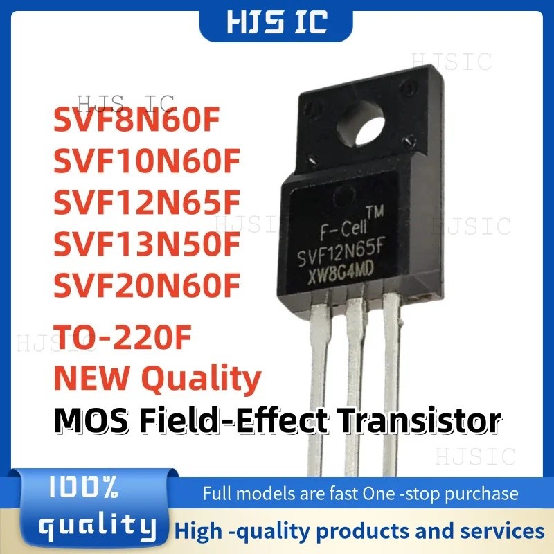5PCS SVF8N60F SVF10N60F SVF12N65F SVF13N50F SVF20N60F SVF8N60 SVF10N60 SVF12N65 SVF13N60 SVF20F-Effe