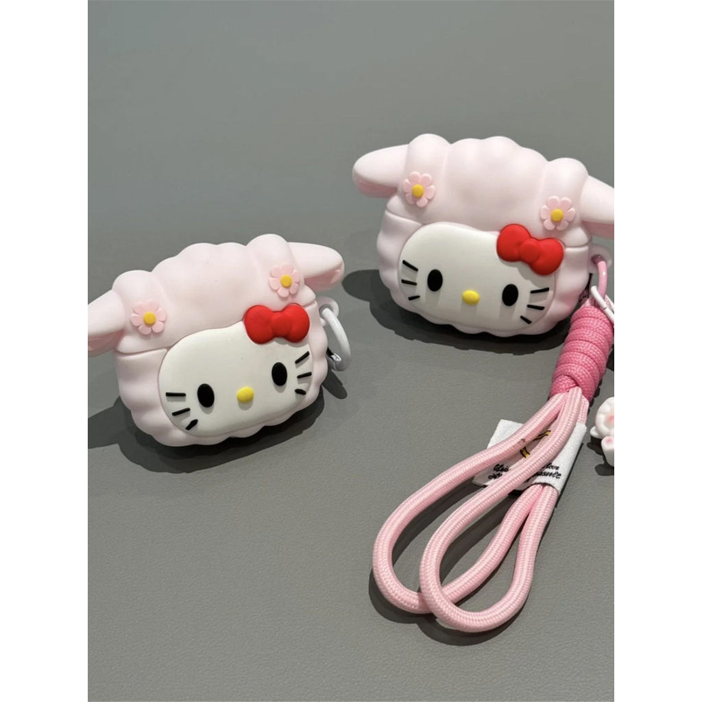 2026 สินค้าใหม่เหมาะสําหรับ Apple AirPods Pro3hello kitty น่ารัก Lamb เคสป้องกัน airpods3 กรณี airpo