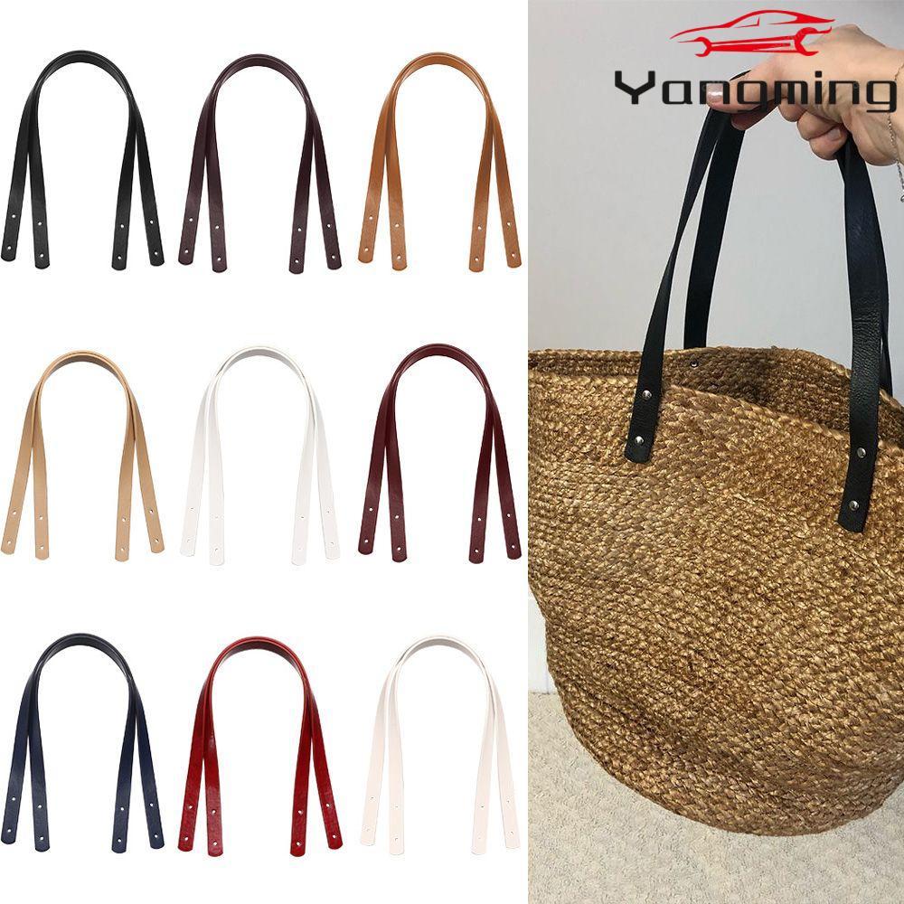 YANGMING เข็มขัดกระเป๋า หนัง PU DIY ถอดออกได้