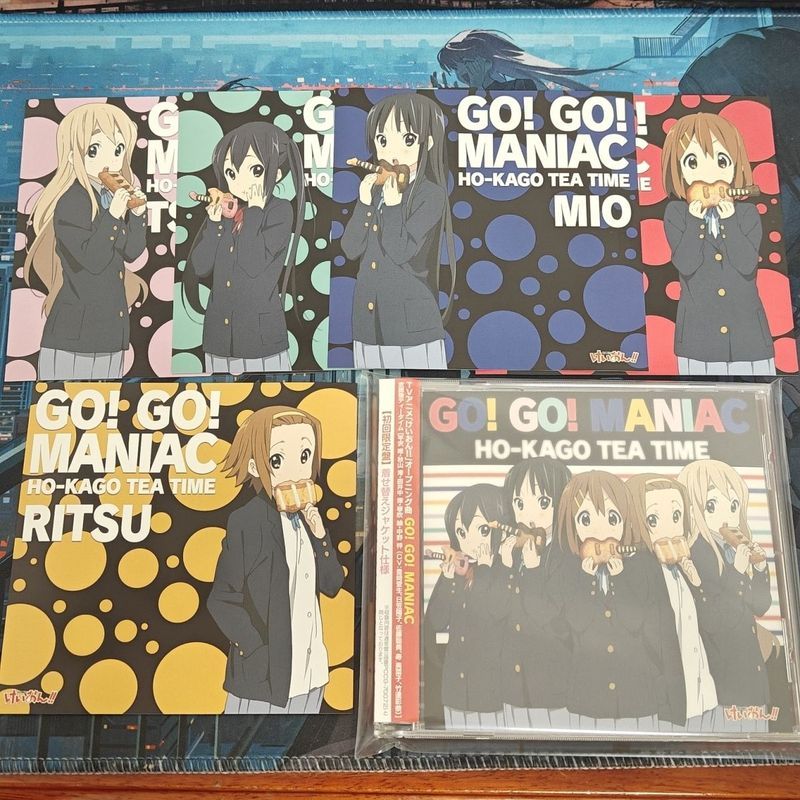 Light Tone Girl K-ON GO MANIAC First Press Limited เวอร์ชั่นญี่ปุ่น Music Disc 8.4.22Y