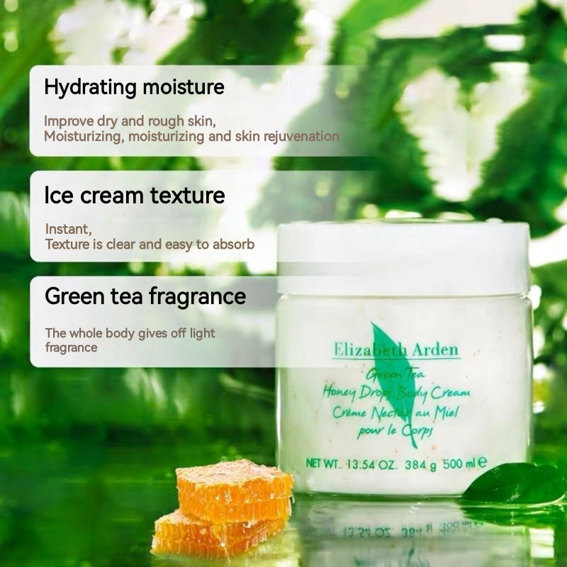 SG Stock Elizabeth Arden Body Lotion Green Tea Body Milk 500ml Aromatic Body Milk Green Tea Honey Bo