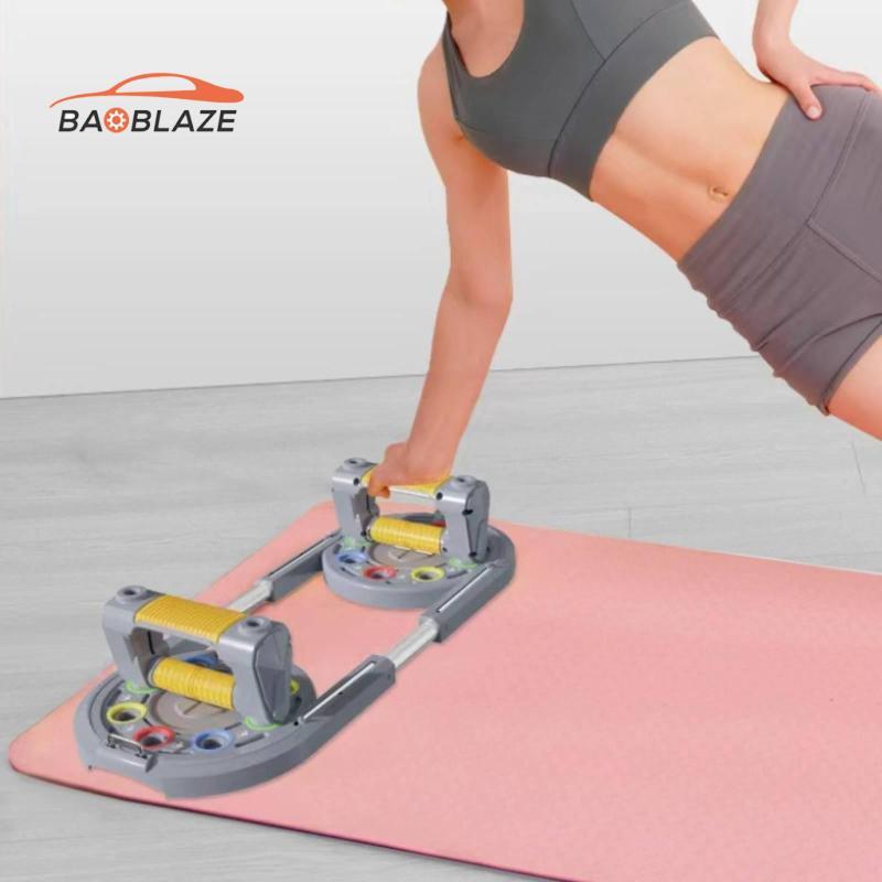 [Baoblaze] Push-up Training Board รหัสสีปรับ Push-up Board ชุดออกกําลังกายเต็มตัวคู่มือเครื่องหมายอุ