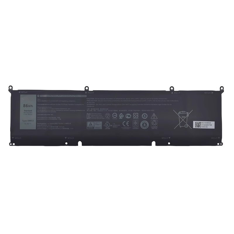 ใช้ได้กับแบตเตอรี่โน้ตบุ๊ก Dell Inspiron 7510 7610 7620 M17 R3 R4 69KF2