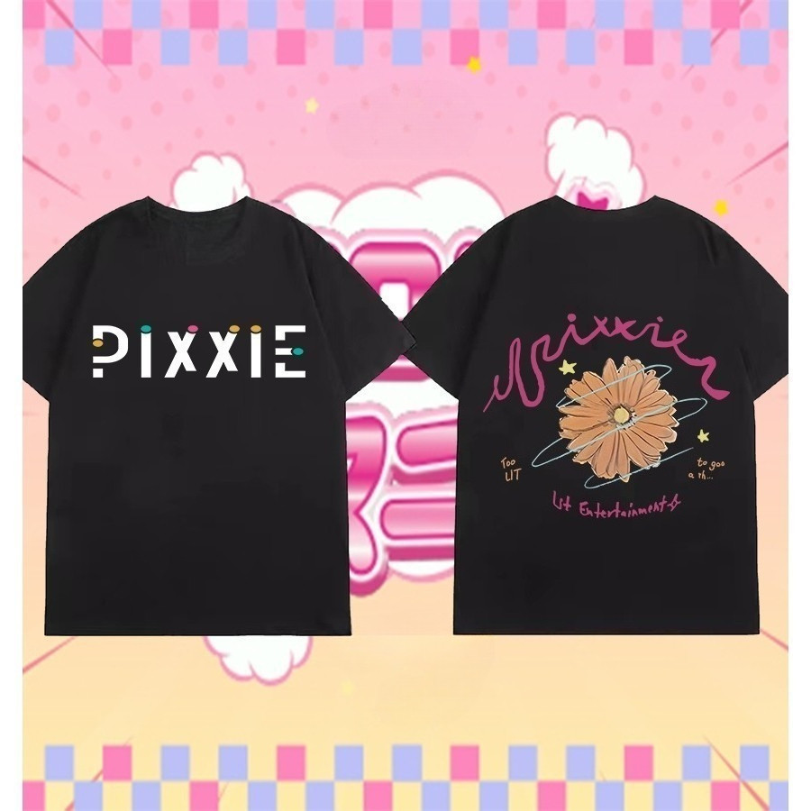 พร้อมส่ง เสื้อยืดคอนเสิร์ต PiXXiE Tales ลาย Welcome to PiXXiE Land ผ้าคอตตอน100% นุ่มใส่สบาย ระบายอา